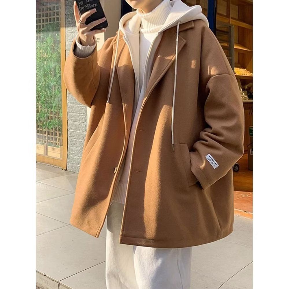 Wool Blend Coat Beige Mans Out - Outdoor Adventure Recreation recension och pris