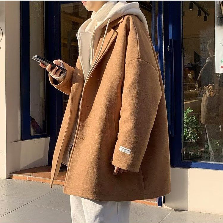 Wool Blend Coat Beige Mans Out - Outdoor Adventure Recreation recension och pris