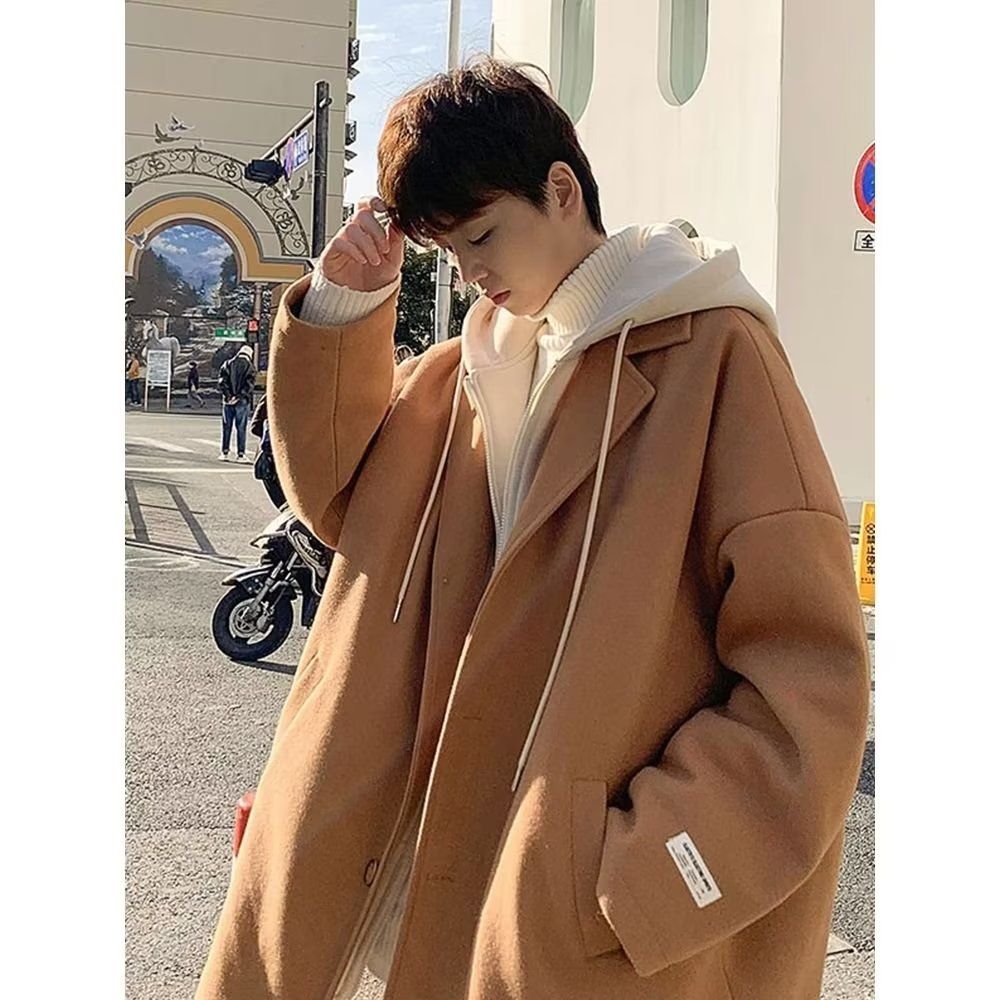 Wool Blend Coat Beige Mans Out - Outdoor Adventure Recreation recension och pris