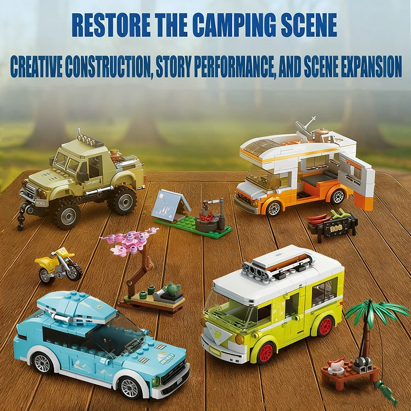 MOC Outdoor Scene Adventure Ca - Outdoor Adventure Recreation recension och pris