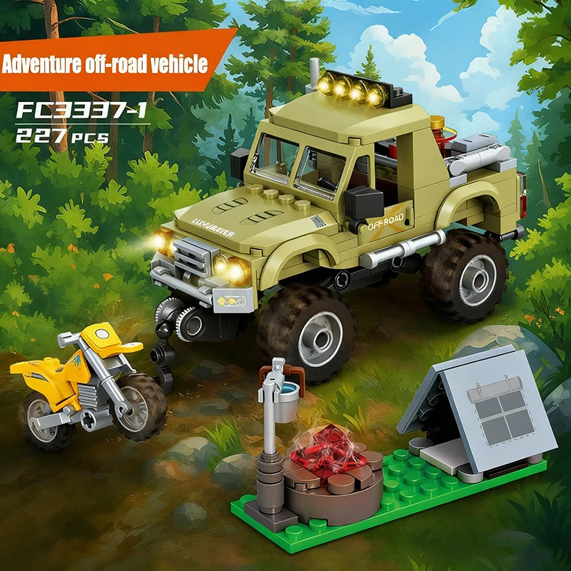 MOC Outdoor Scene Adventure Ca - Outdoor Adventure Recreation recension och pris