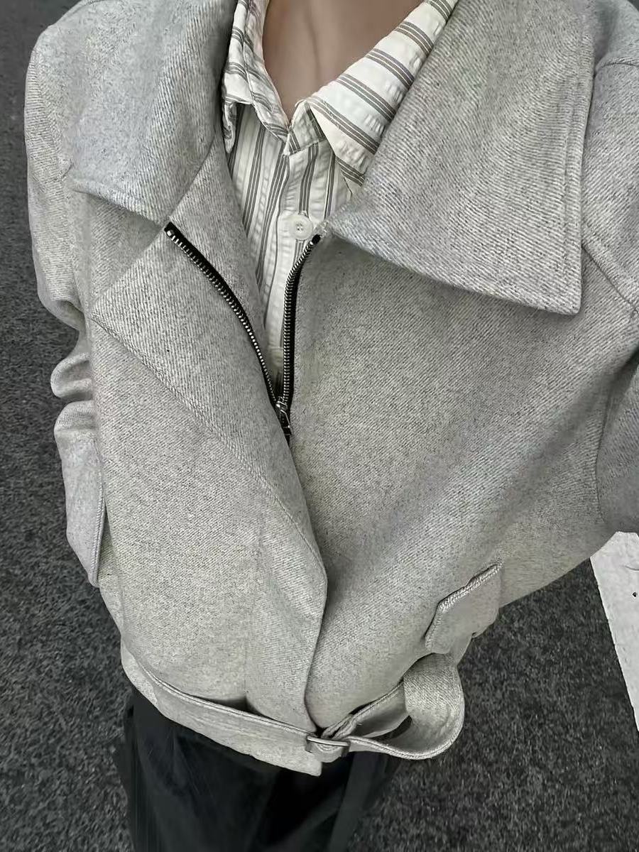 Wool Blend Jacket Man For Work - Outdoor Adventure Recreation recension och pris