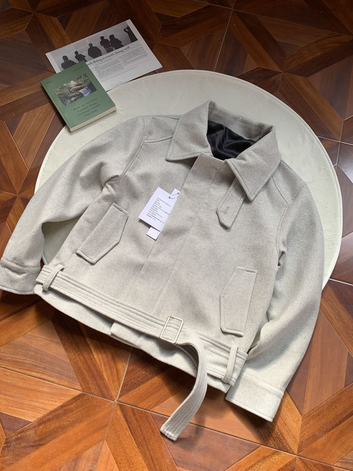 Wool Blend Jacket Man For Work - Outdoor Adventure Recreation recension och pris